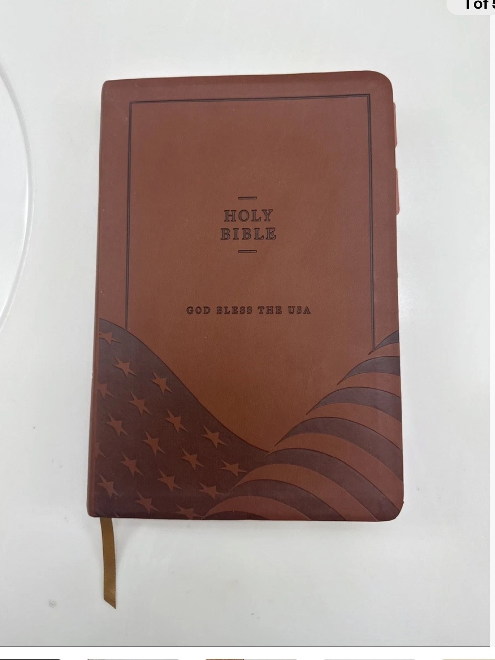 The God bless the USA bible. Author. Donald Trump endorsed